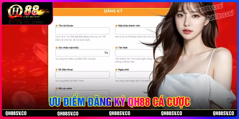Ưu điểm nhiều người lựa chọn đăng ký QH88 cá cược Ưu điểm nhiều người lựa chọn đăng ký QH88 cá cược